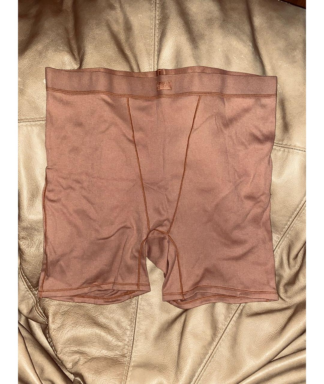 SKIMS Розовые хлопковые шорты, фото 2