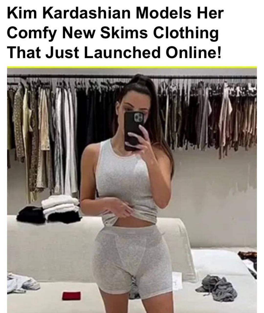 SKIMS Розовые хлопковые шорты, фото 7