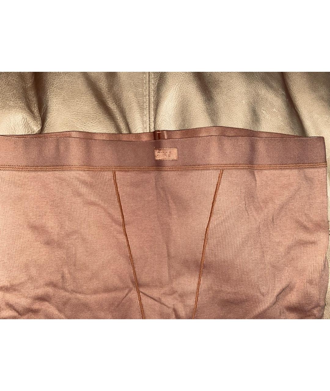 SKIMS Розовые хлопковые шорты, фото 3