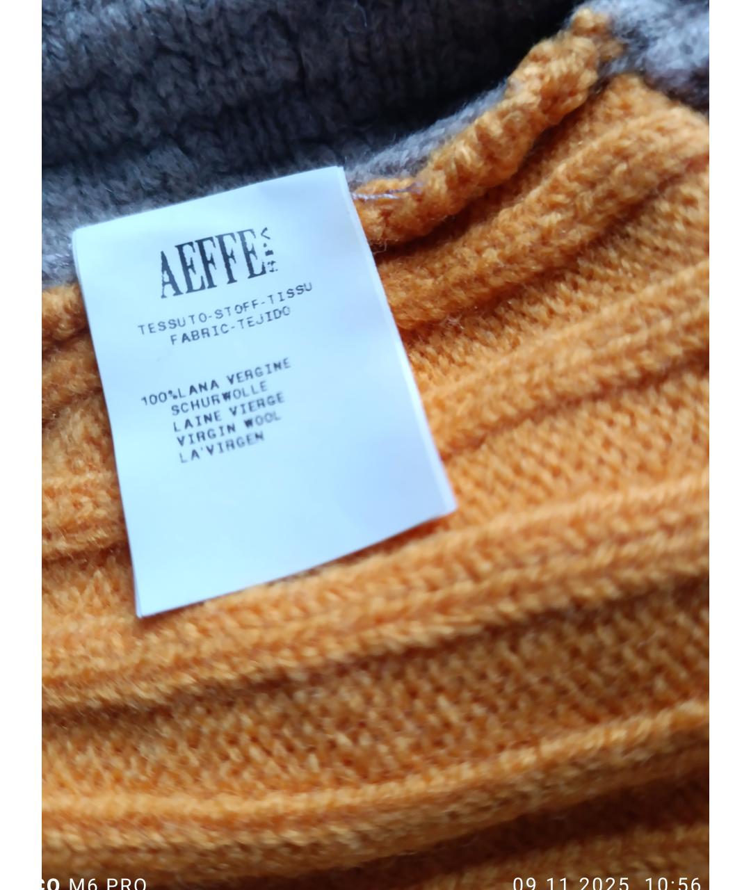 MOSCHINO Мульти шерстяной джемпер / свитер, фото 5