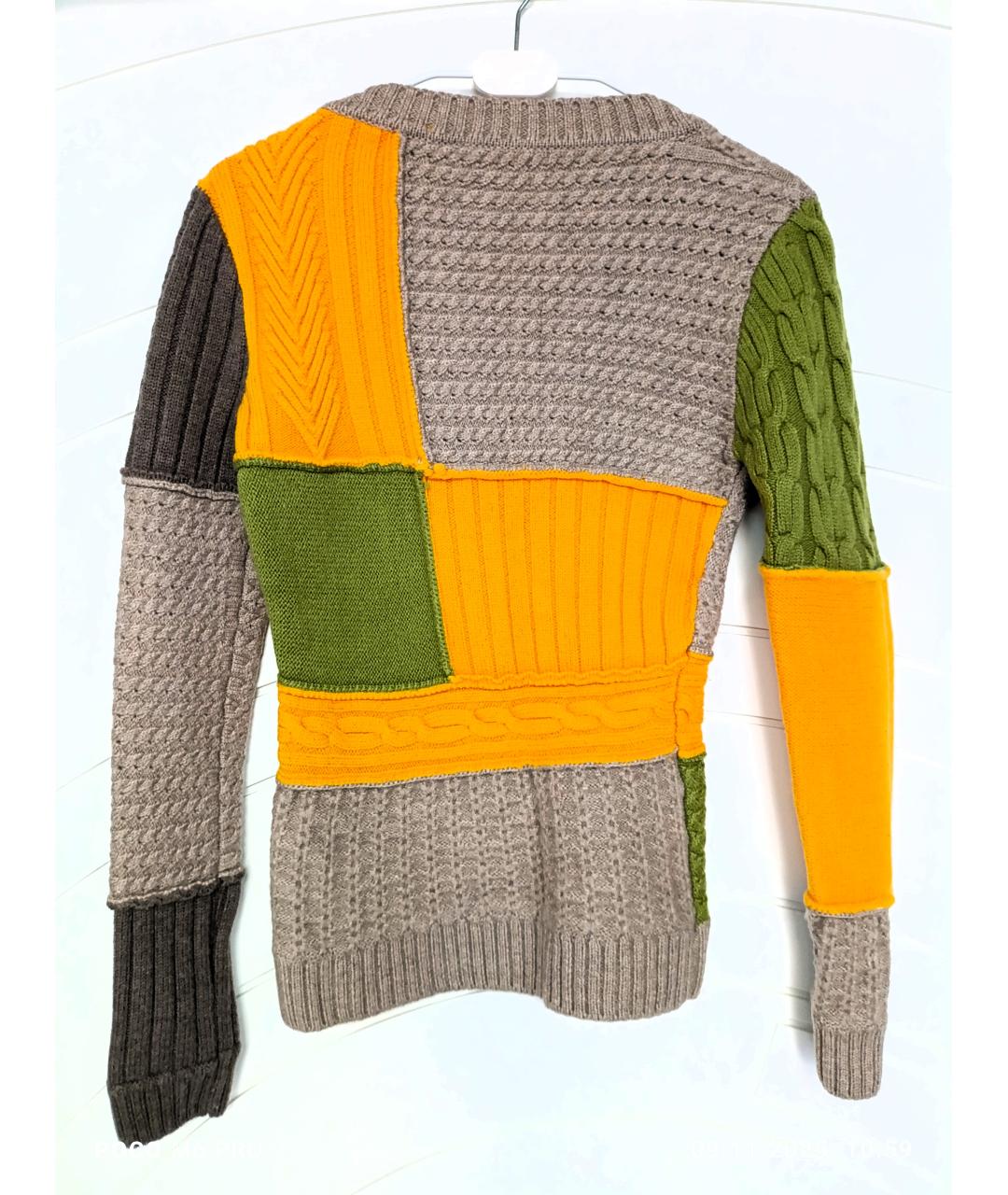 MOSCHINO Мульти шерстяной джемпер / свитер, фото 2