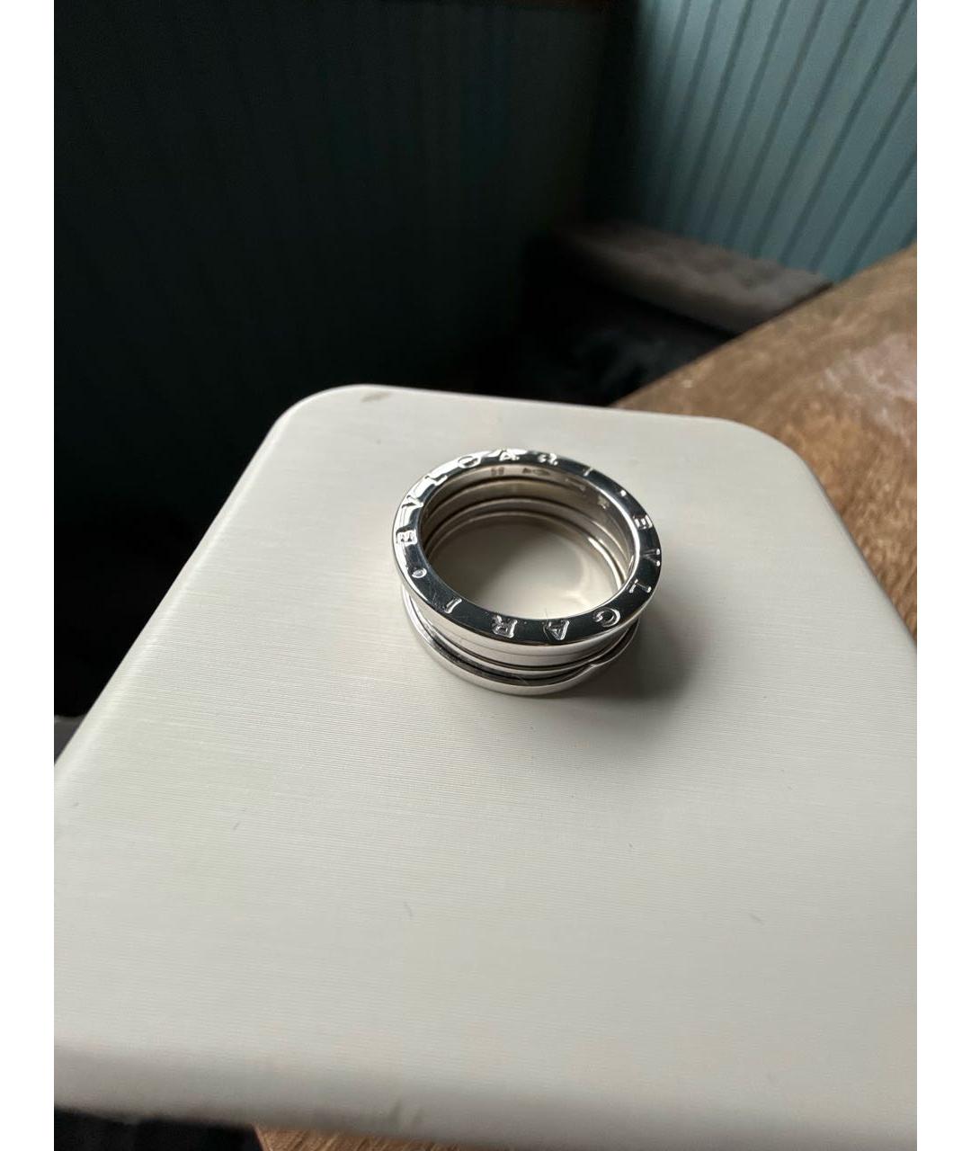 BVLGARI Серебряное кольцо из белого золота, фото 3