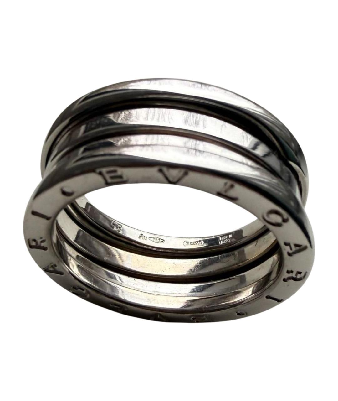 BVLGARI Серебряное кольцо из белого золота, фото 1