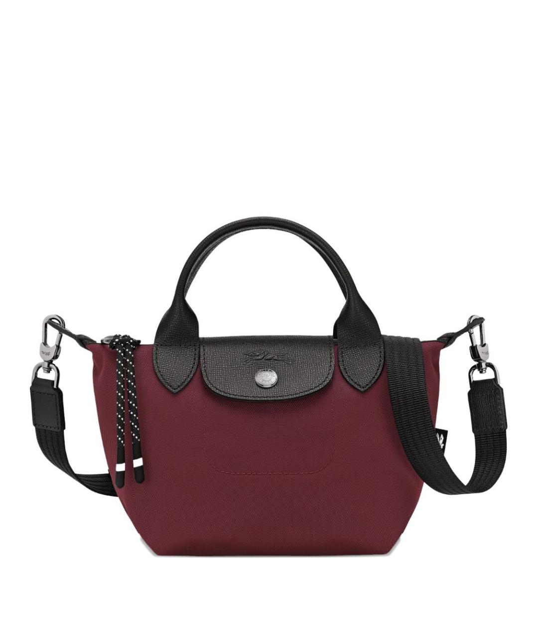 LONGCHAMP Бордовая сумка тоут, фото 1