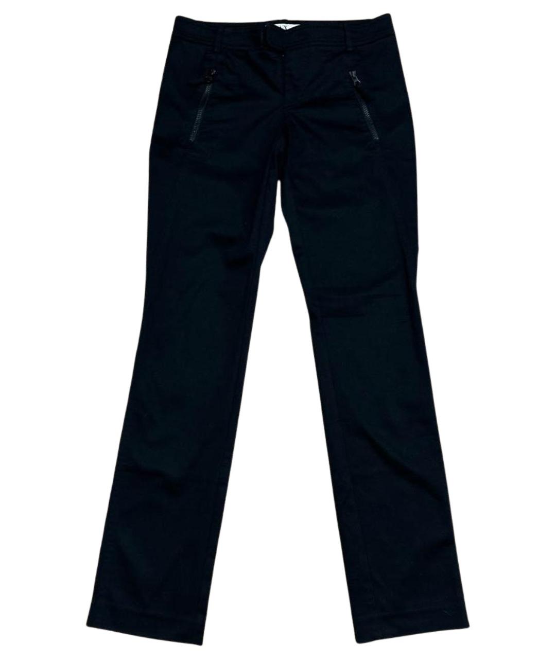 ARMANI EXCHANGE Черные хлопковые брюки узкие, фото 1