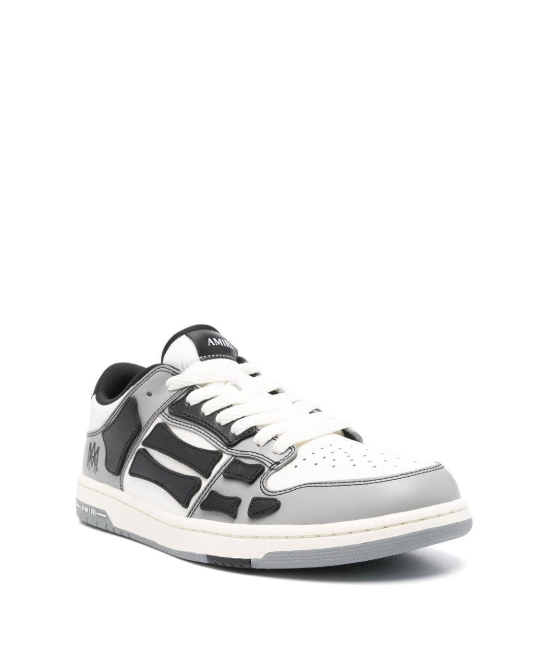 AMIRI Мульти кожаные низкие кроссовки / кеды, фото 4