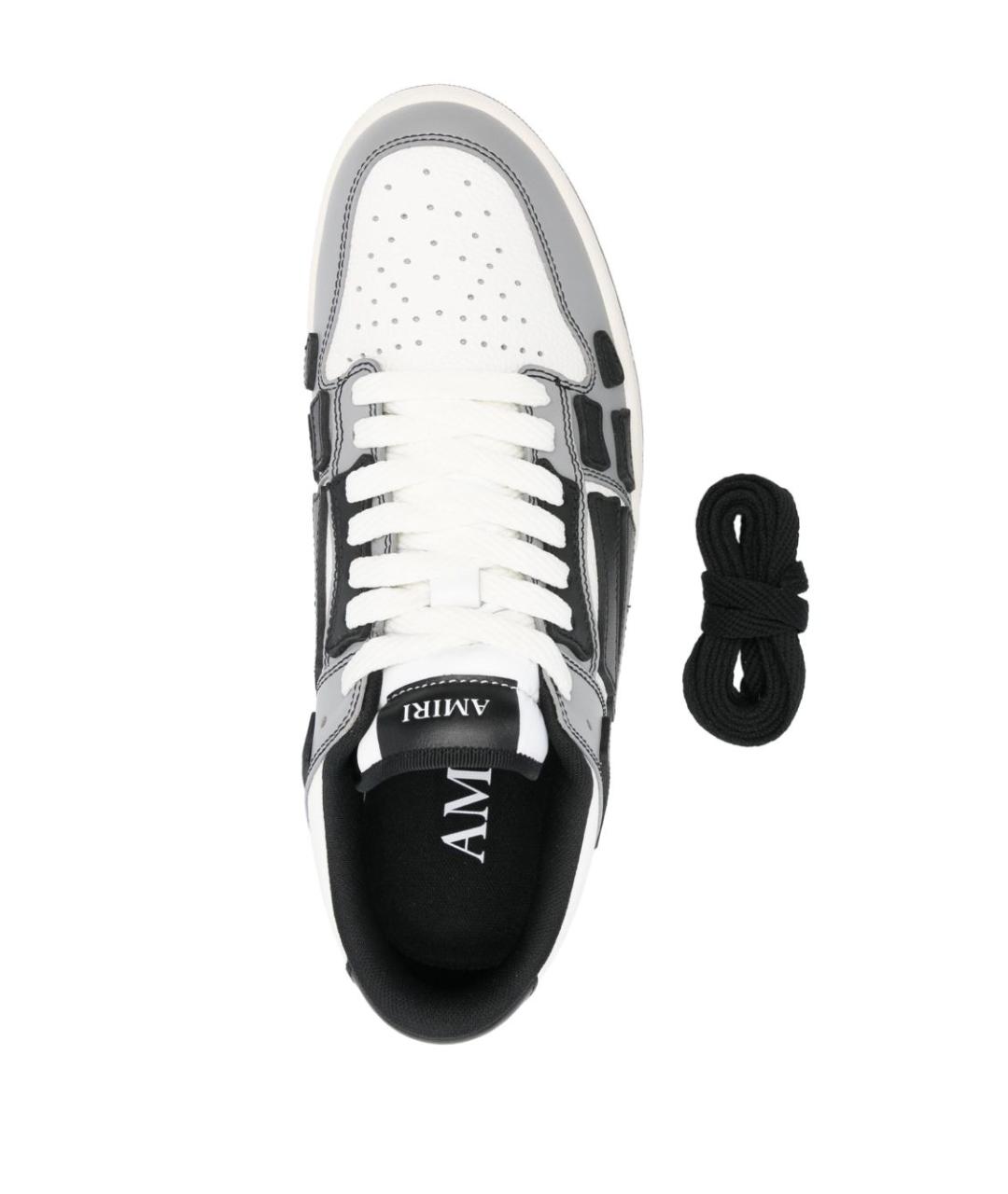 AMIRI Мульти кожаные низкие кроссовки / кеды, фото 2