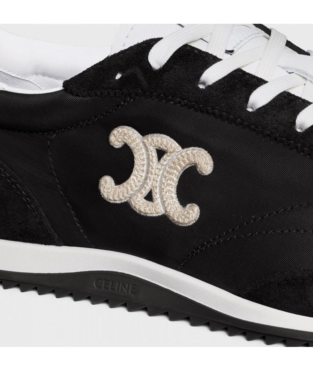 CELINE Черные кроссовки, фото 6
