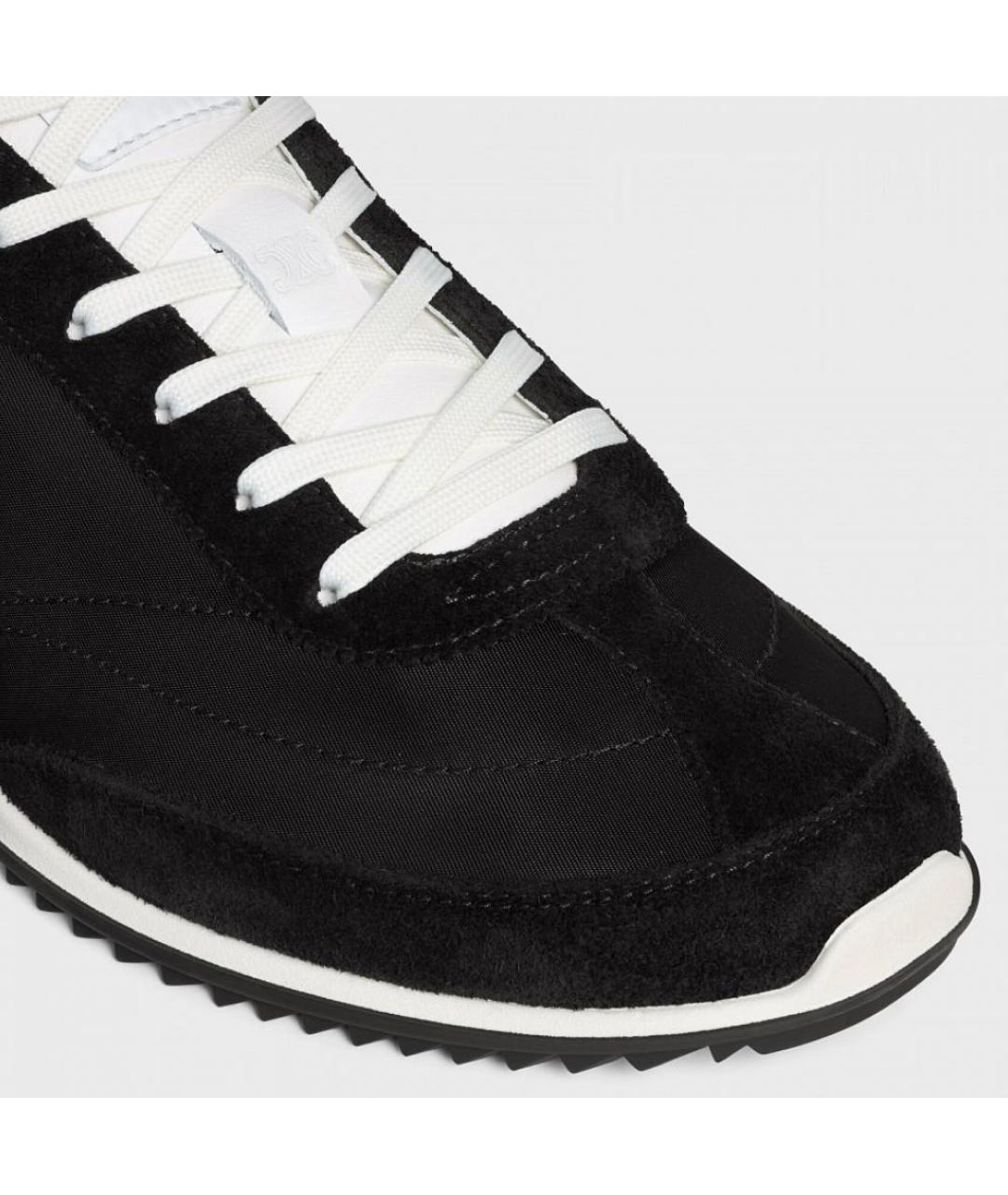 CELINE Черные кроссовки, фото 4