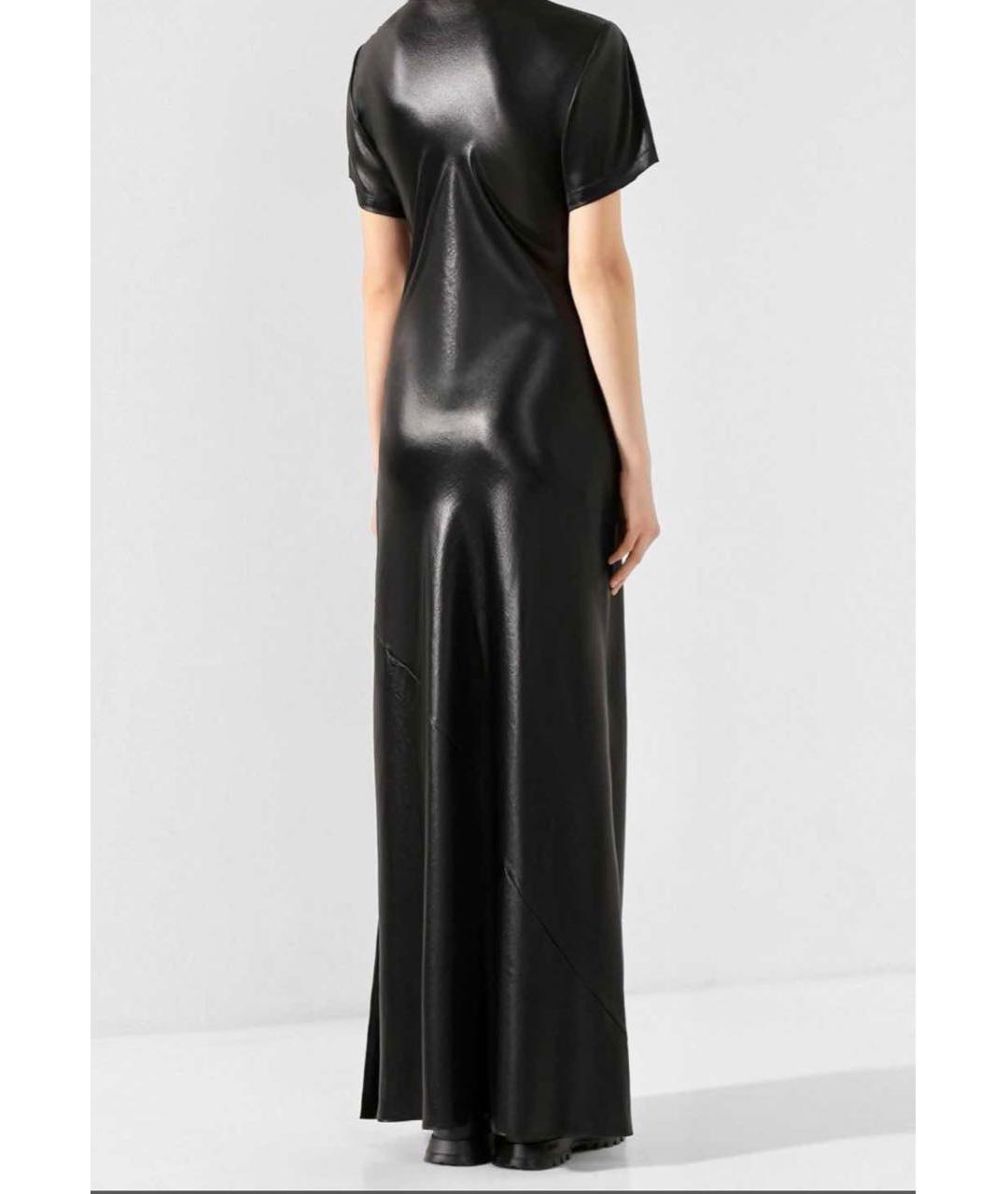 ALEXANDER WANG Черное ацетатное повседневное платье, фото 2