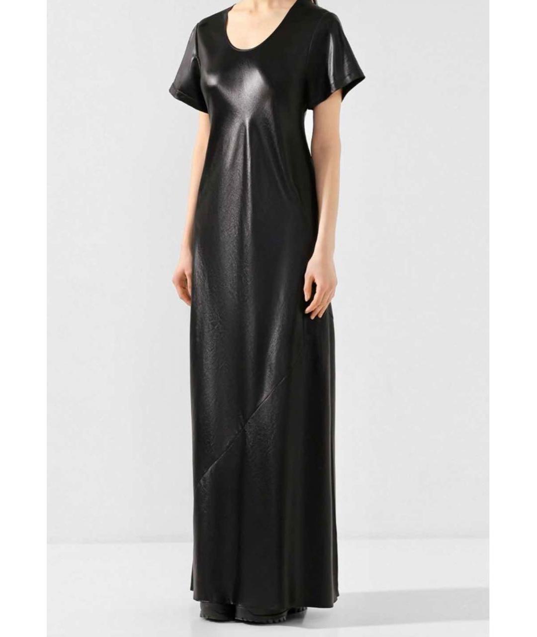 ALEXANDER WANG Черное ацетатное повседневное платье, фото 4
