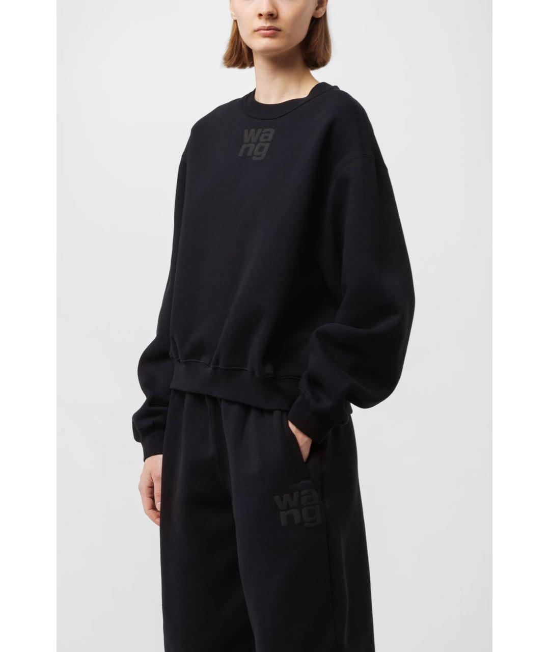 ALEXANDER WANG Черный хлопковый спортивные костюмы, фото 4