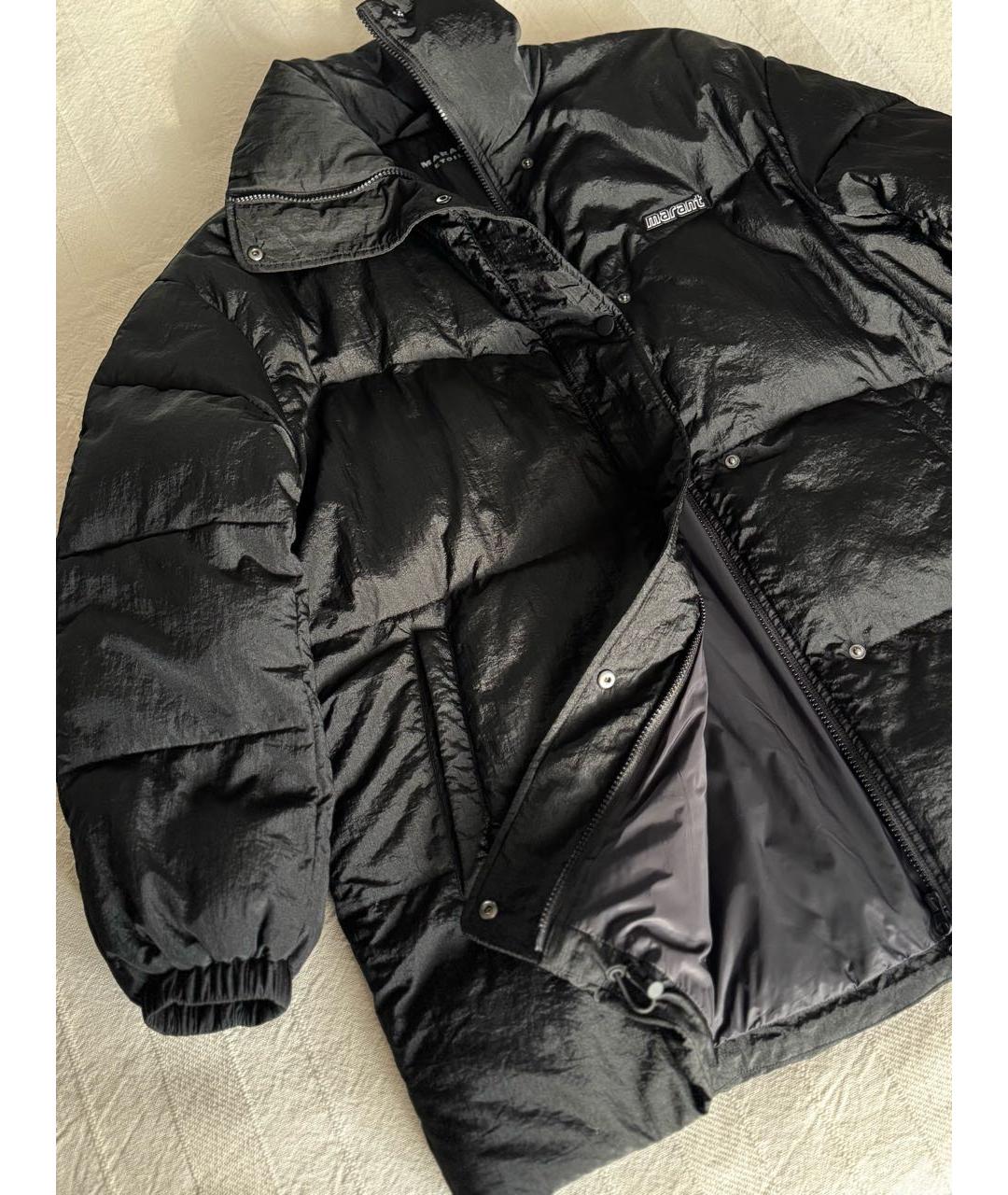ISABEL MARANT ETOILE Черная полиамидовая куртка, фото 6