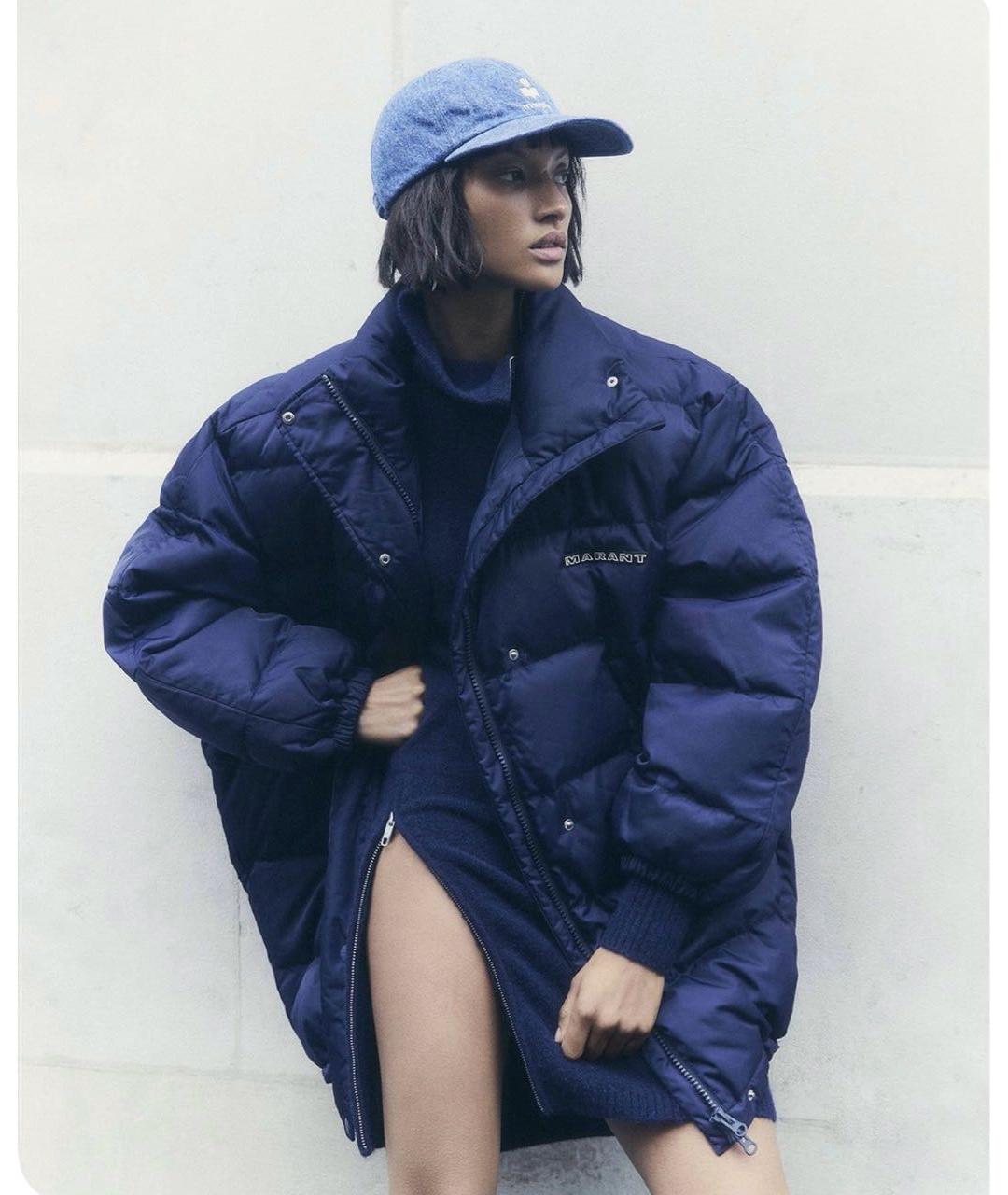 ISABEL MARANT ETOILE Черная полиамидовая куртка, фото 7