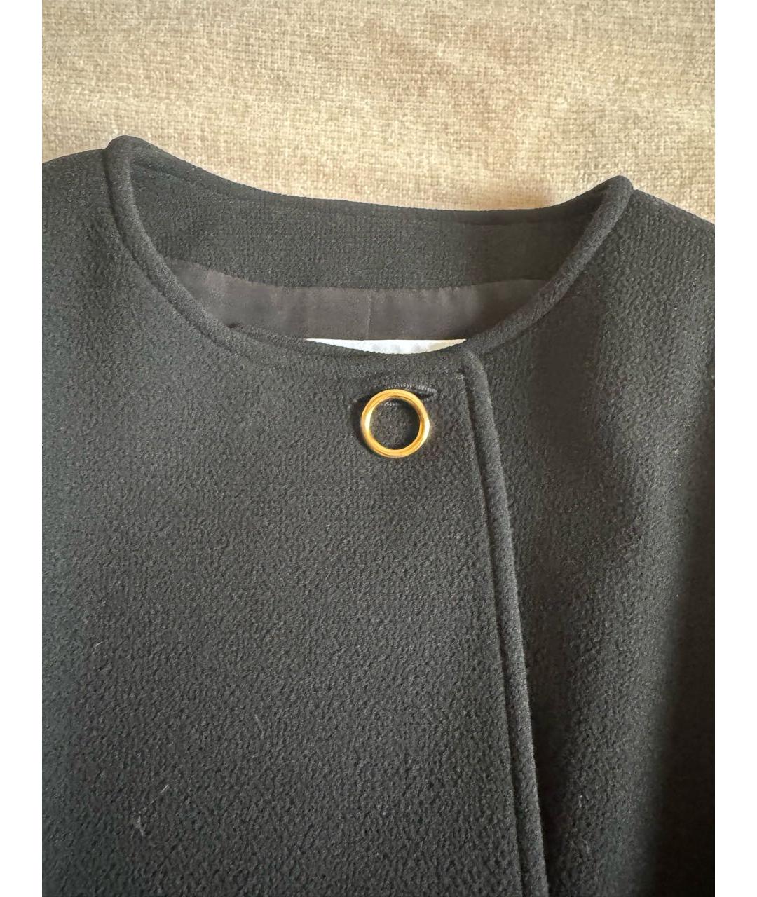 CHRISTIAN DIOR Черный шерстяной жакет/пиджак, фото 4