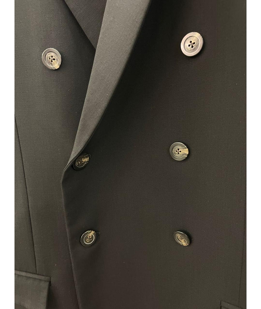 RICK OWENS Черное шерстяное пальто, фото 2