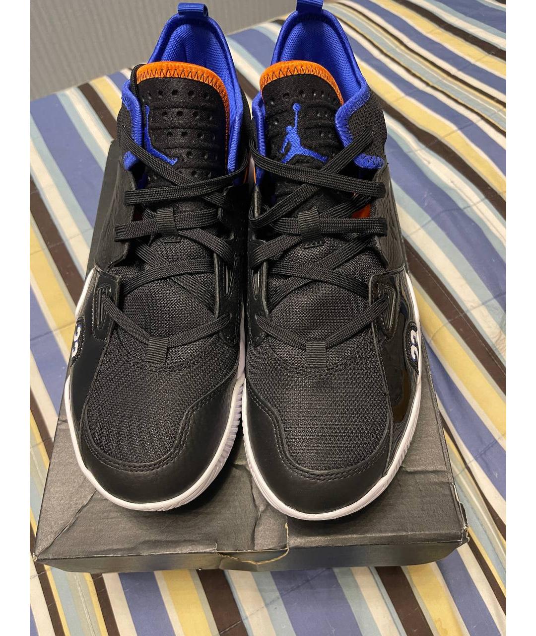 JORDAN Черные высокие кроссовки / кеды, фото 2