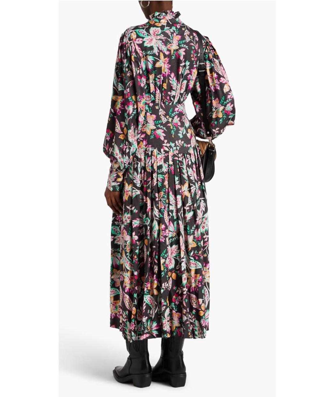 ISABEL MARANT Мульти вискозное повседневное платье, фото 8
