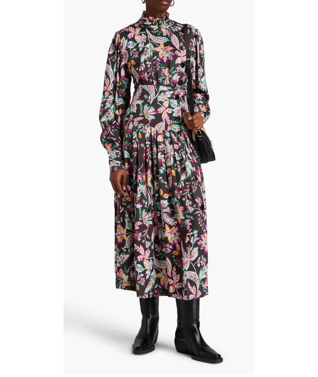 ISABEL MARANT Мульти вискозное повседневное платье, фото 7