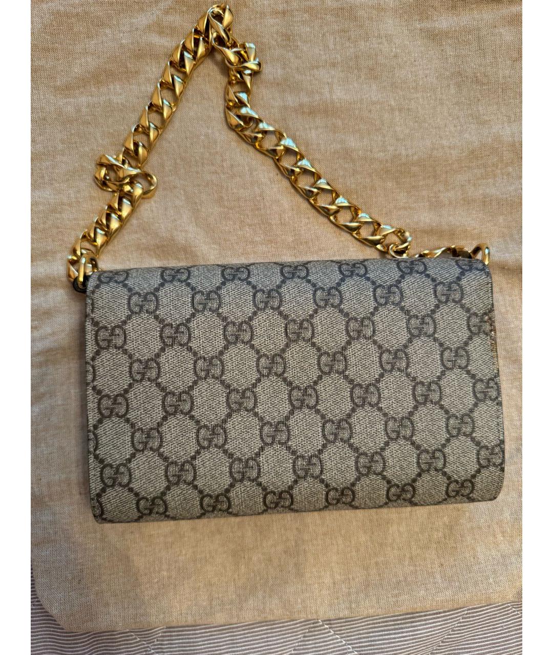 GUCCI Коричневая сумка через плечо, фото 3