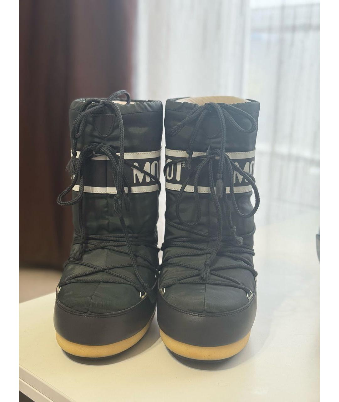 MOON BOOT Черные ботинки, фото 2