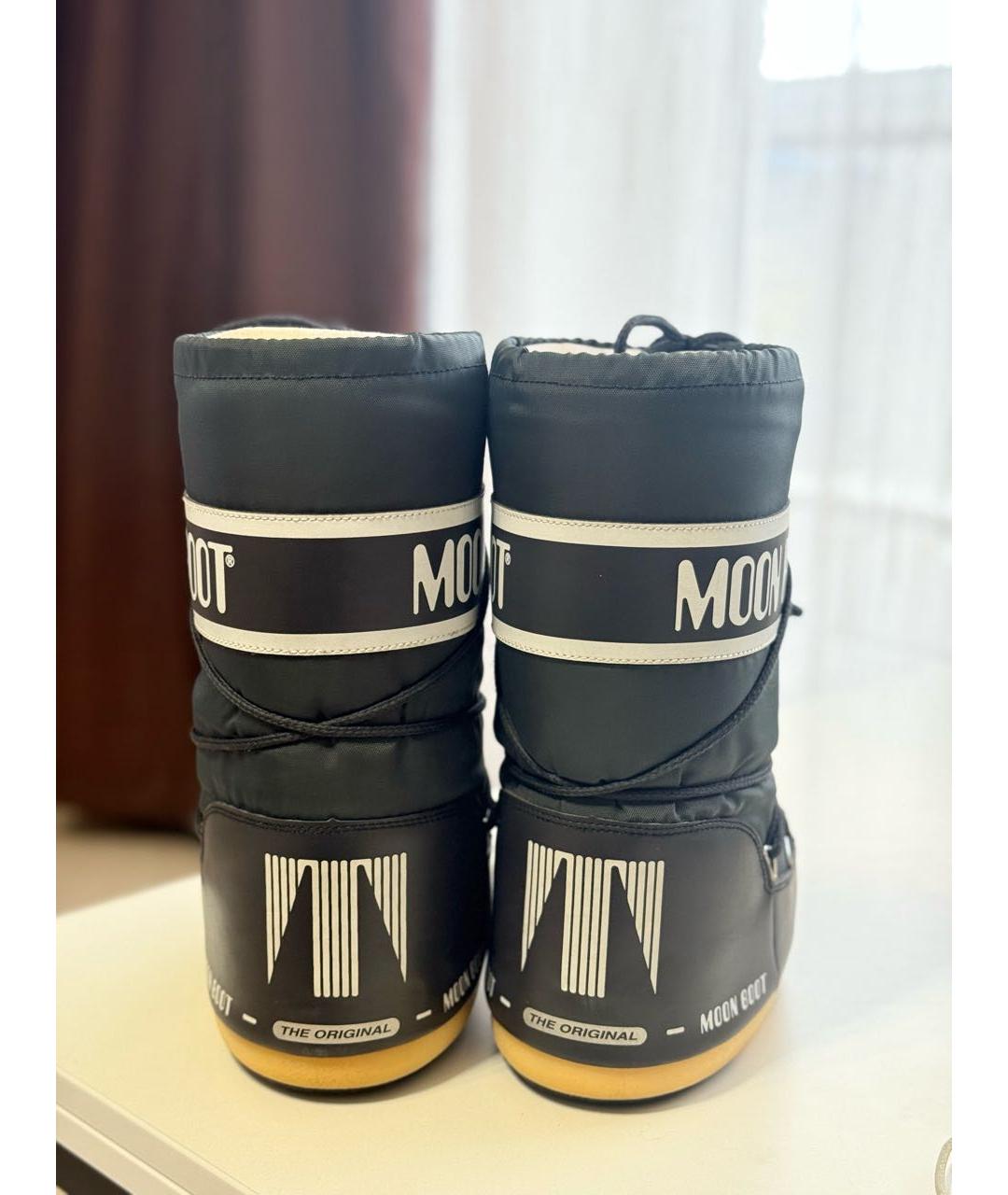 MOON BOOT Черные ботинки, фото 4