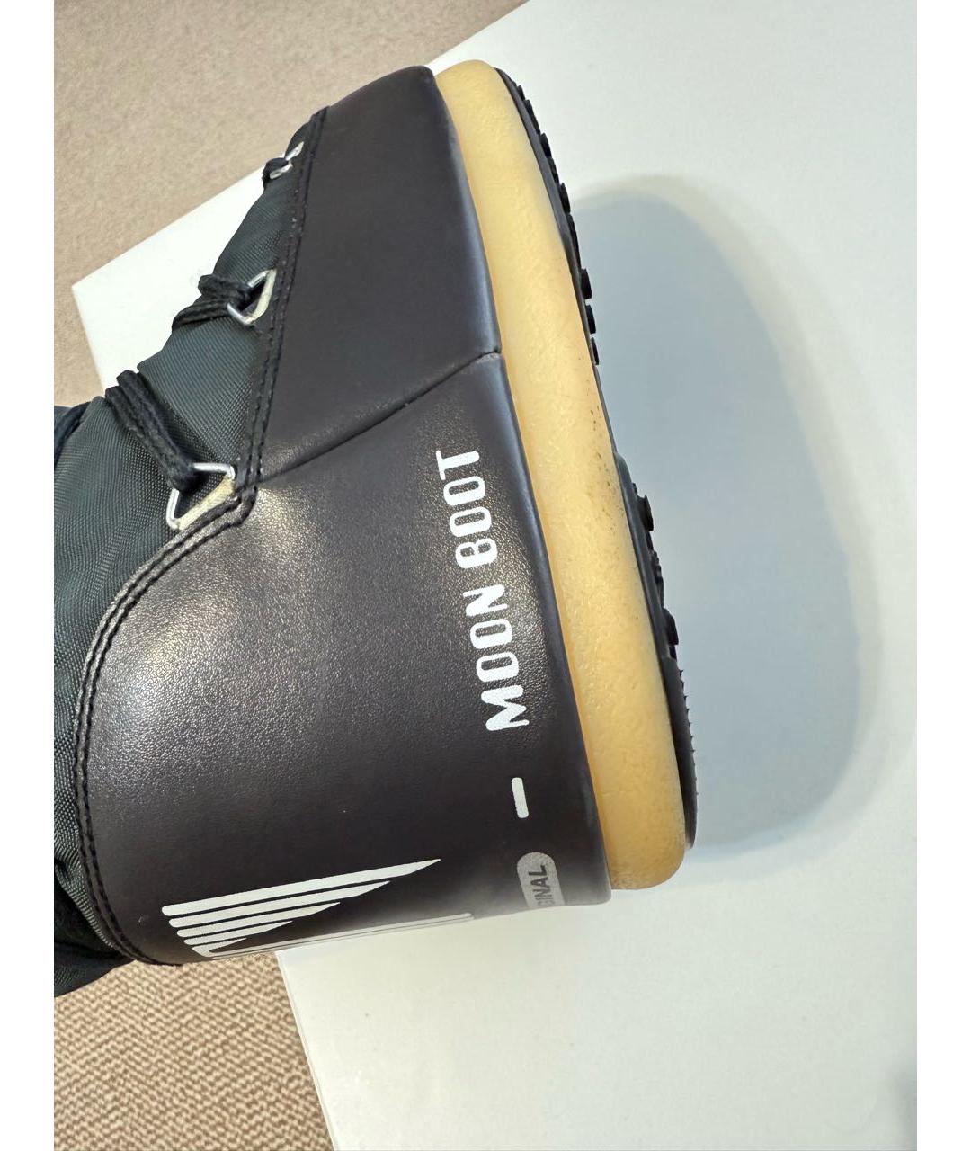 MOON BOOT Черные ботинки, фото 5