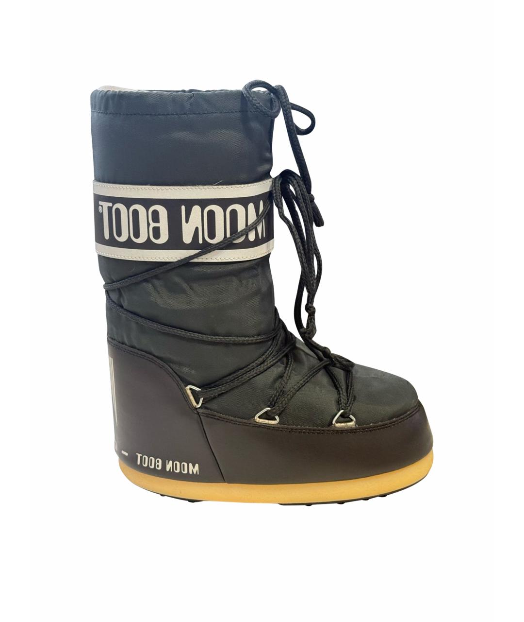 MOON BOOT Черные ботинки, фото 1