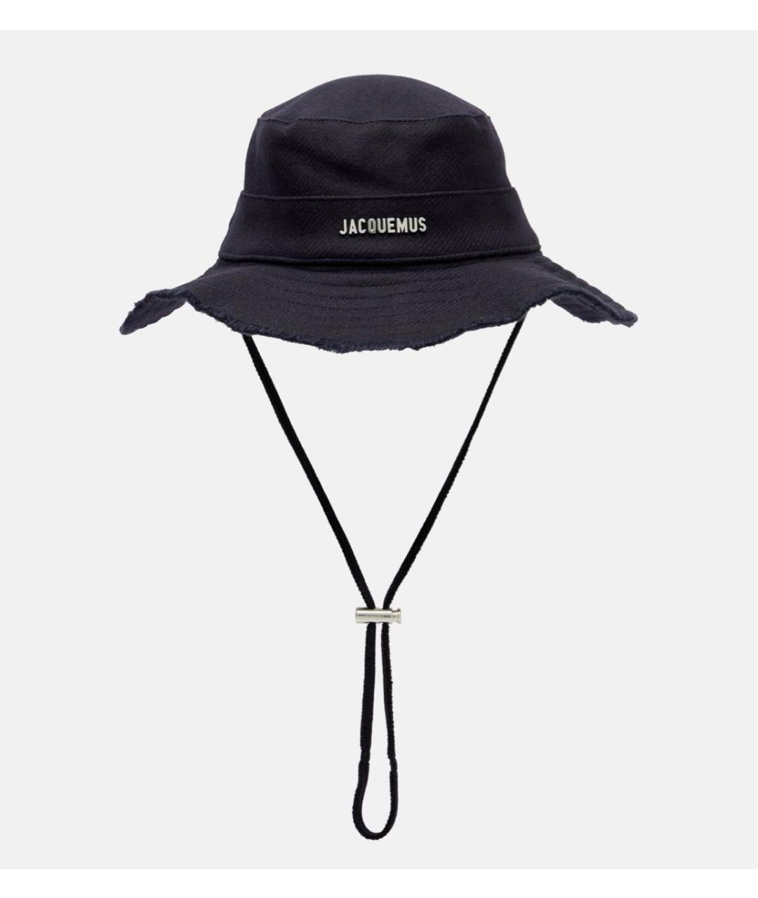 JACQUEMUS Черная хлопковая панама, фото 6