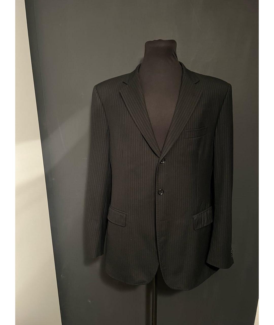 DOLCE&GABBANA Черный шерстяной жакет/пиджак, фото 5