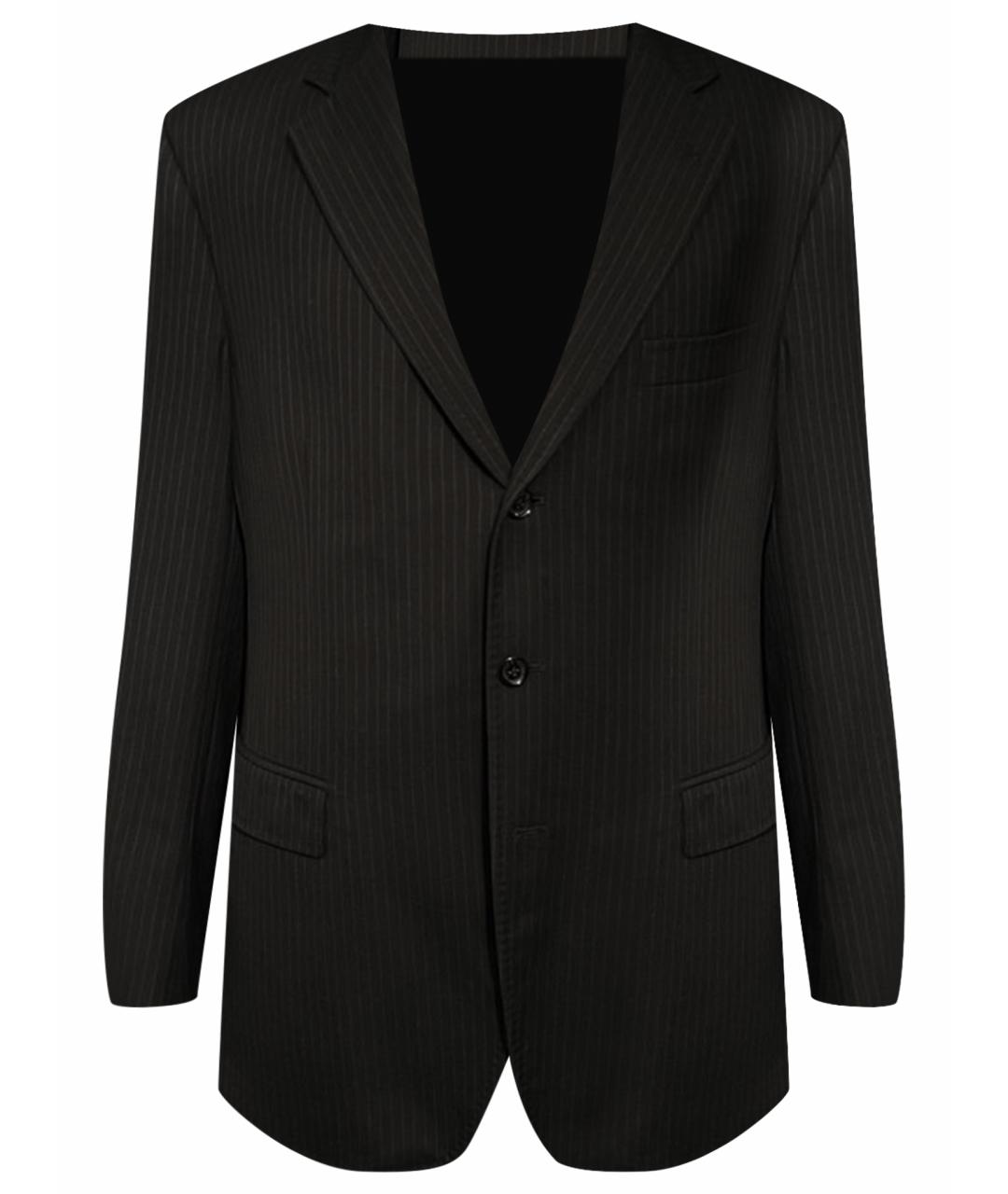 DOLCE&GABBANA Черный шерстяной жакет/пиджак, фото 1