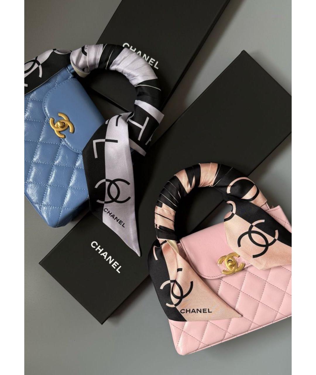 CHANEL Шелковый платок, фото 2