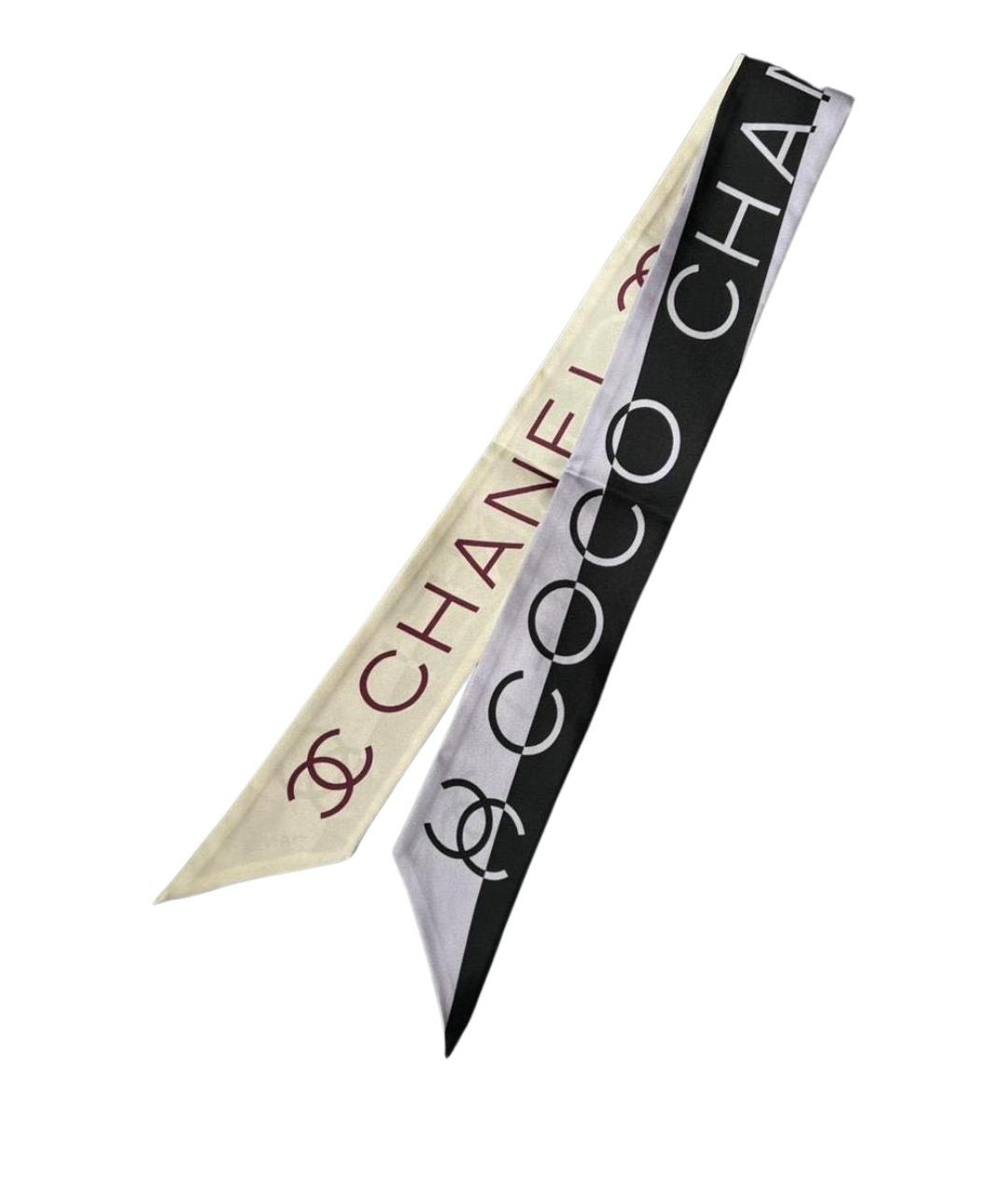 CHANEL Мульти шелковый платок, фото 1