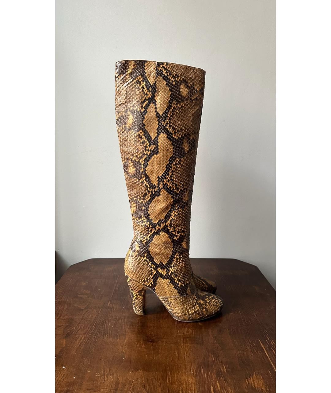 MAISON MARGIELA Сапоги из лакированной кожи, фото 5