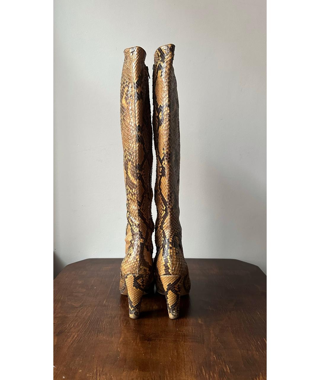 MAISON MARGIELA Сапоги из лакированной кожи, фото 4