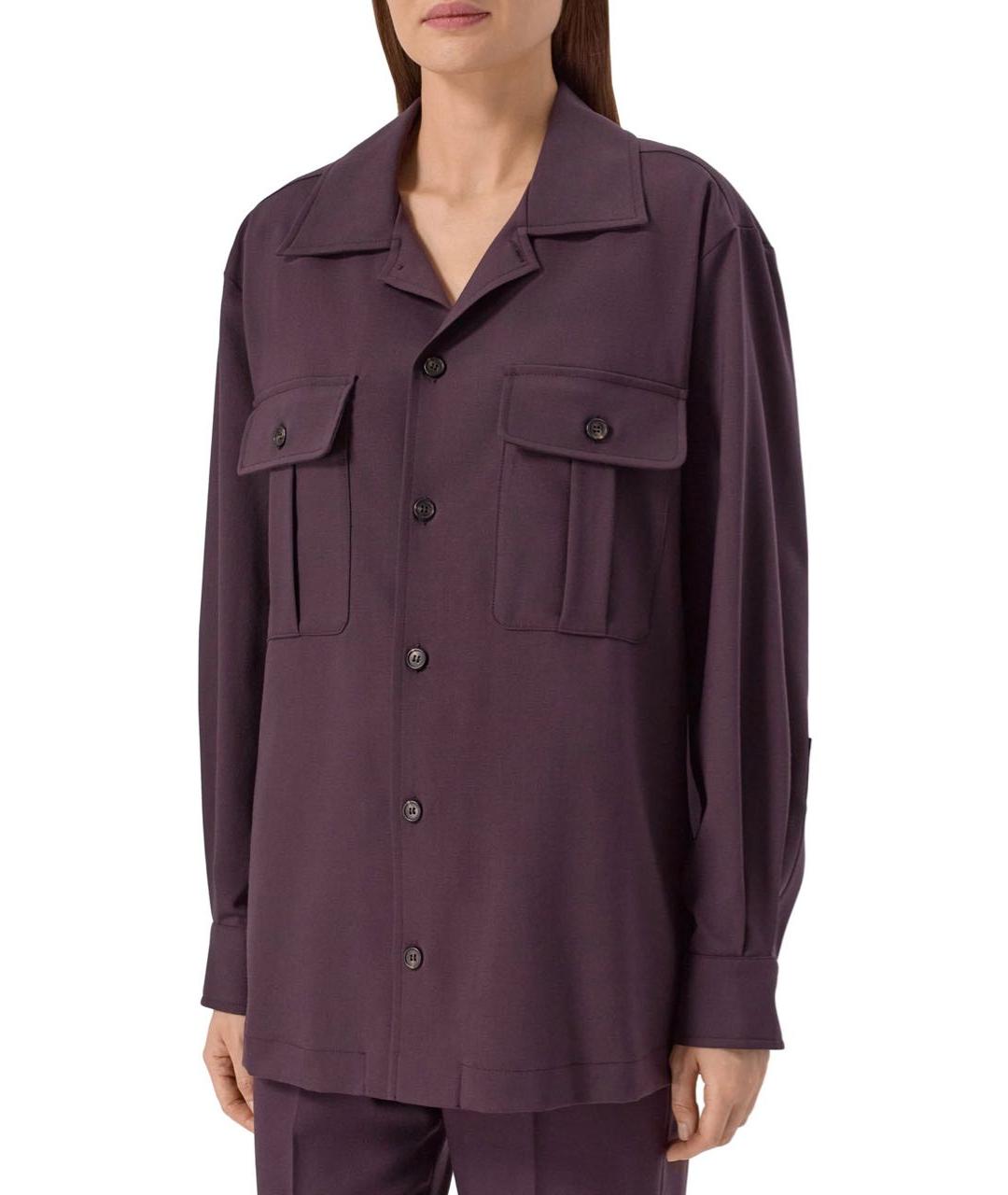 MM6 MAISON MARGIELA Коричневый шерстяной костюм с брюками, фото 4