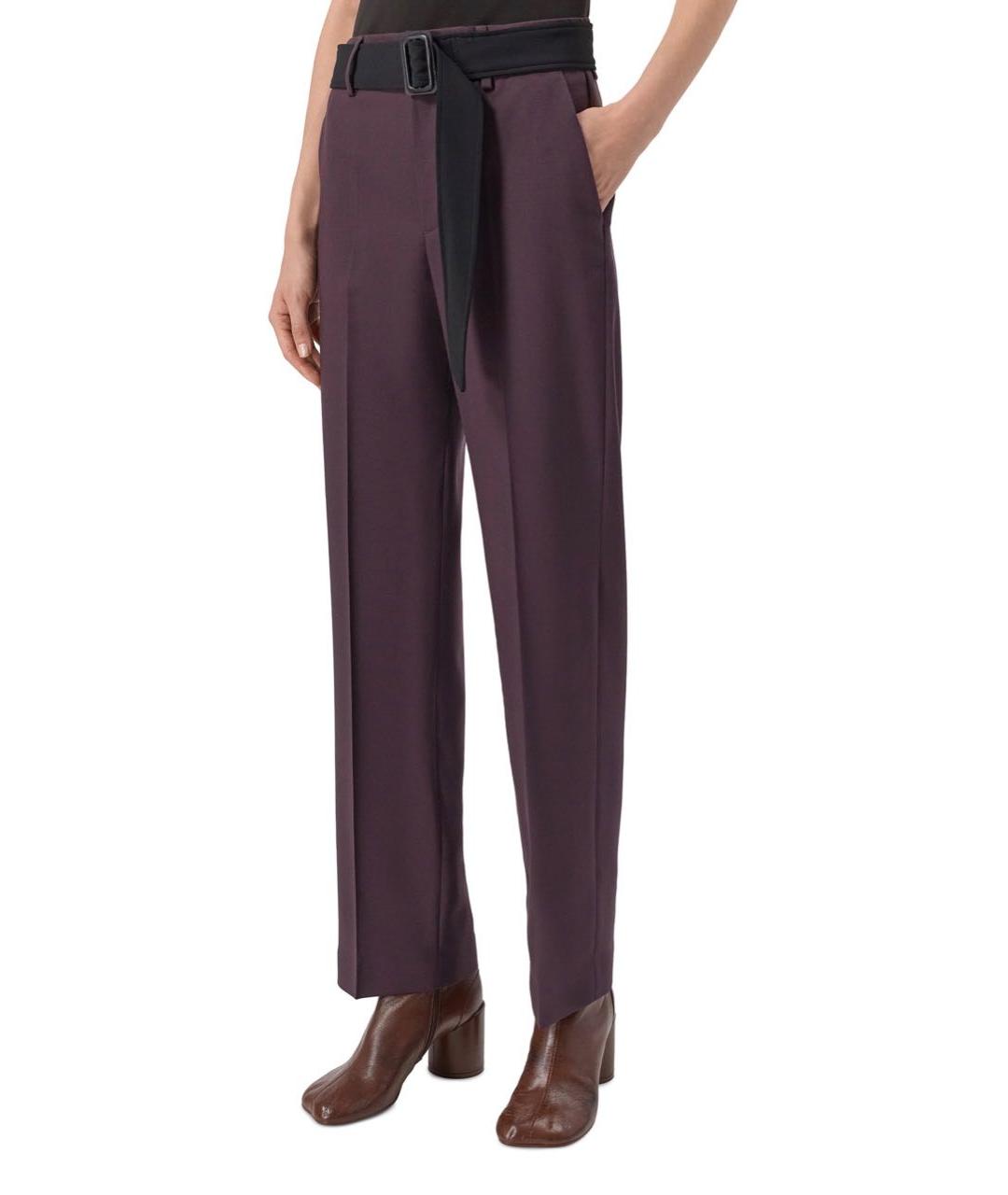 MM6 MAISON MARGIELA Коричневый шерстяной костюм с брюками, фото 6