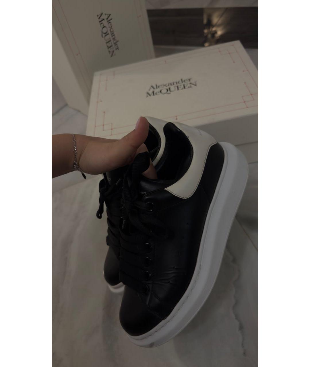 ALEXANDER MCQUEEN Черные кеды, фото 5