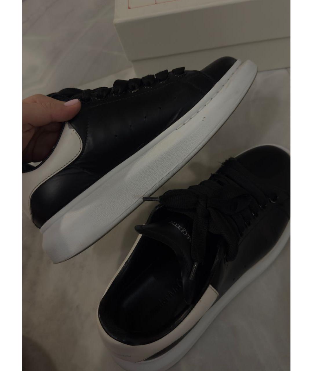 ALEXANDER MCQUEEN Черные кеды, фото 3