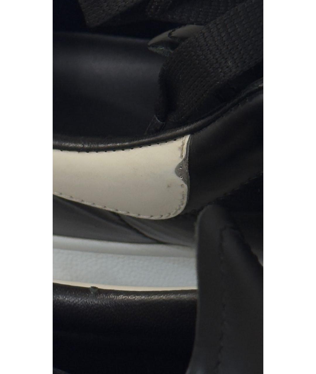 ALEXANDER MCQUEEN Черные кеды, фото 4