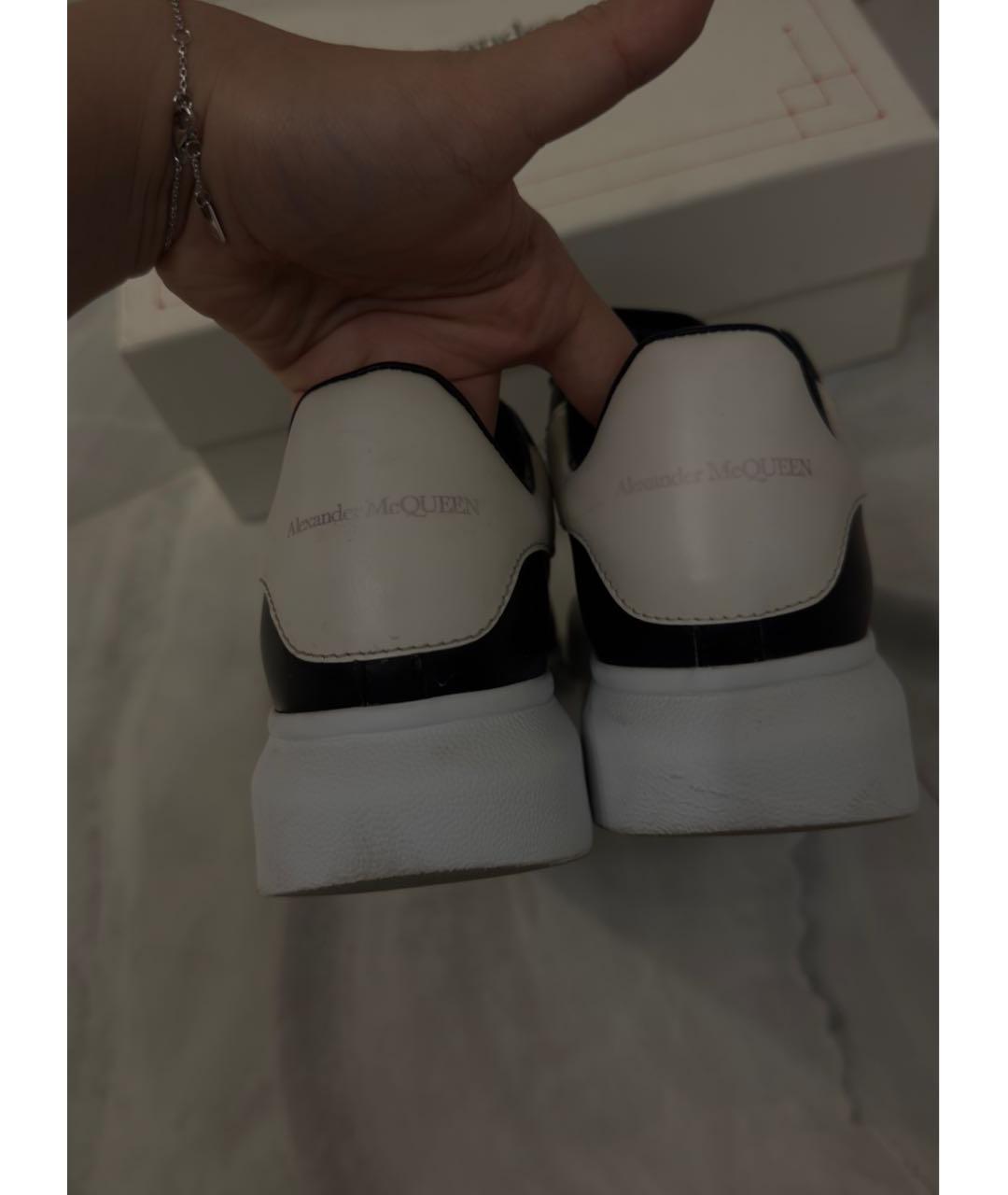 ALEXANDER MCQUEEN Черные кеды, фото 2