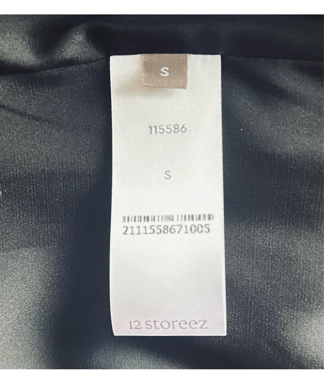 12 STOREEZ Черное бархатное вечернее платье, фото 2