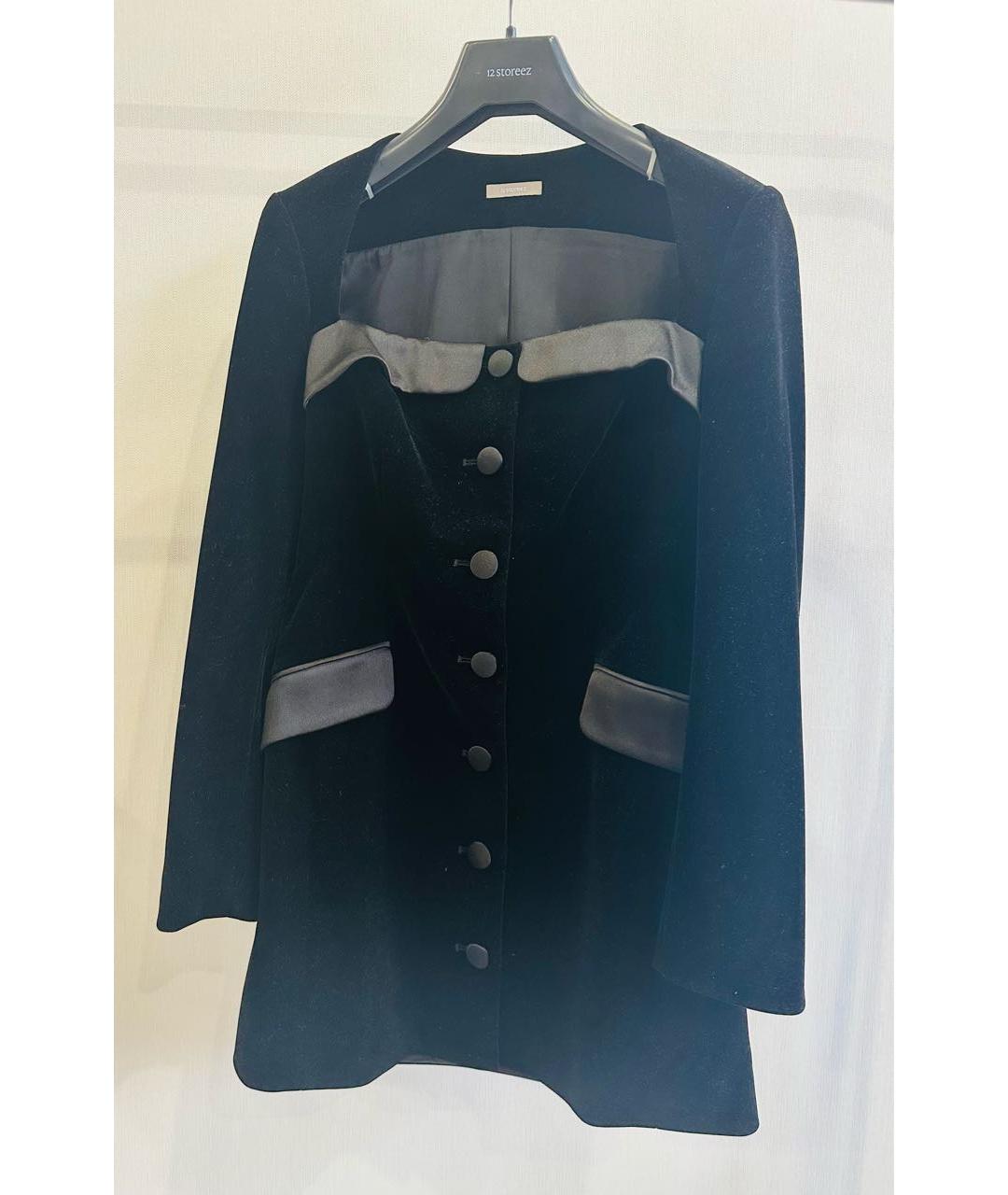 12 STOREEZ Черное бархатное вечернее платье, фото 5