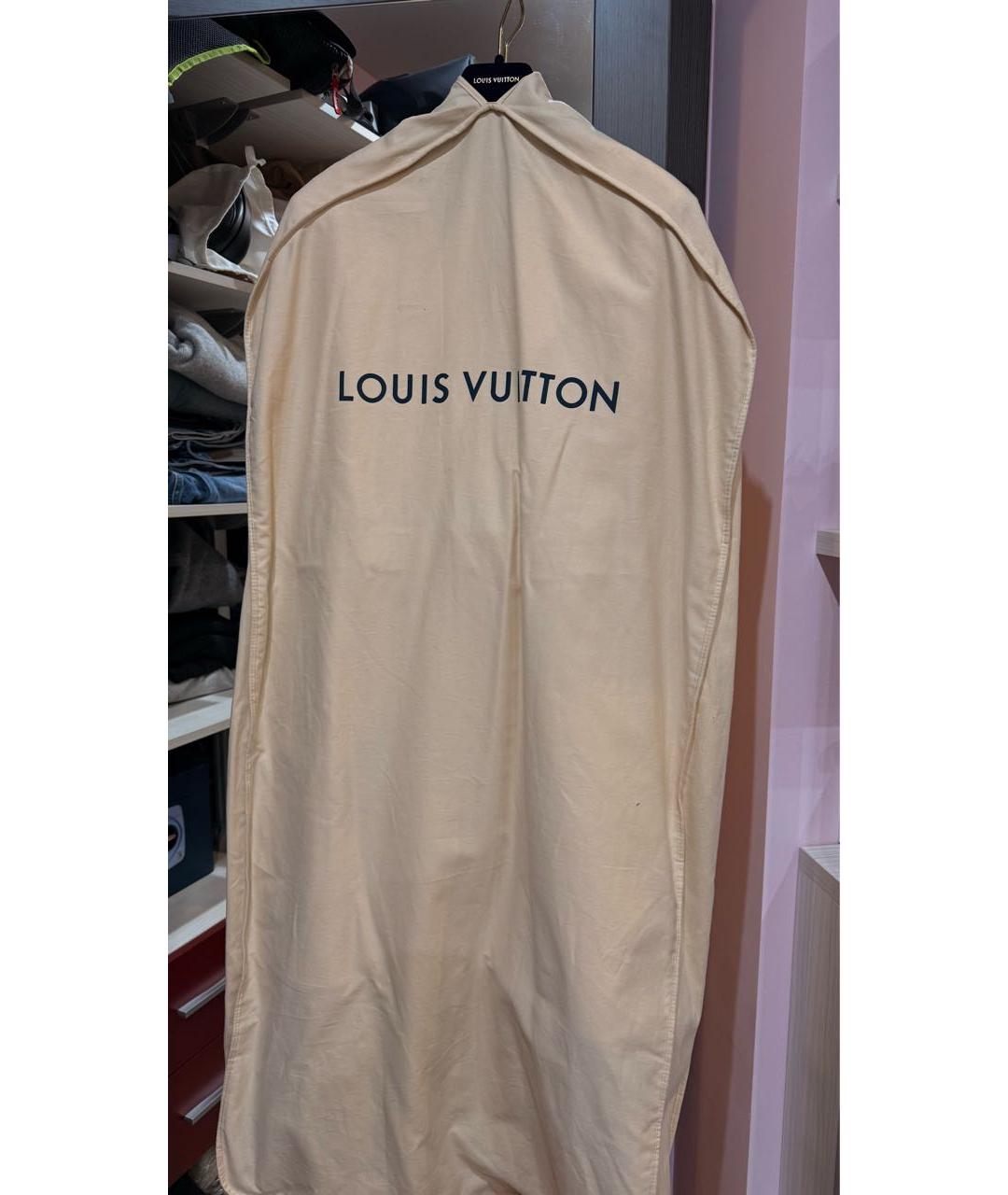 LOUIS VUITTON Белое шерстяное коктейльное платье, фото 6