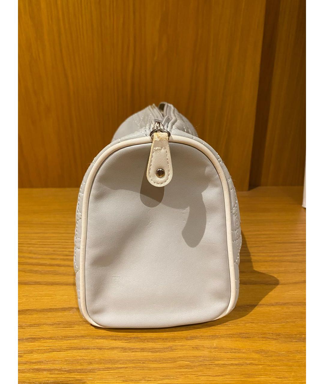 CHRISTIAN DIOR Белая тканевая косметичка, фото 3