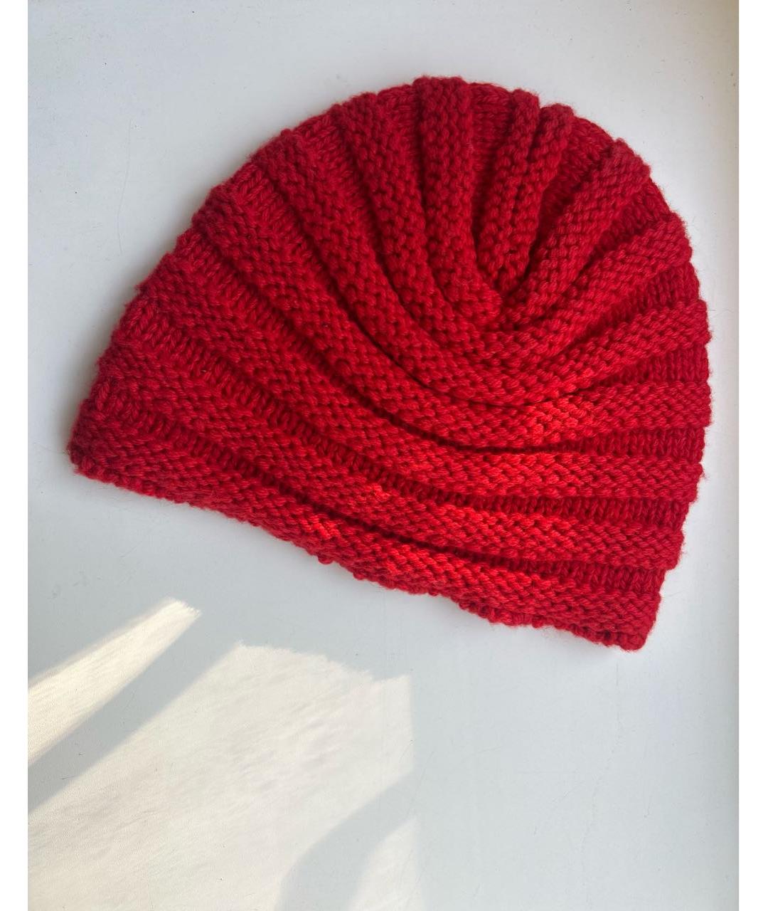 P.A.R.O.S.H. Красная шерстяная шапка, фото 5