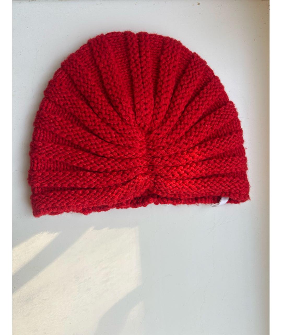 P.A.R.O.S.H. Красная шерстяная шапка, фото 6