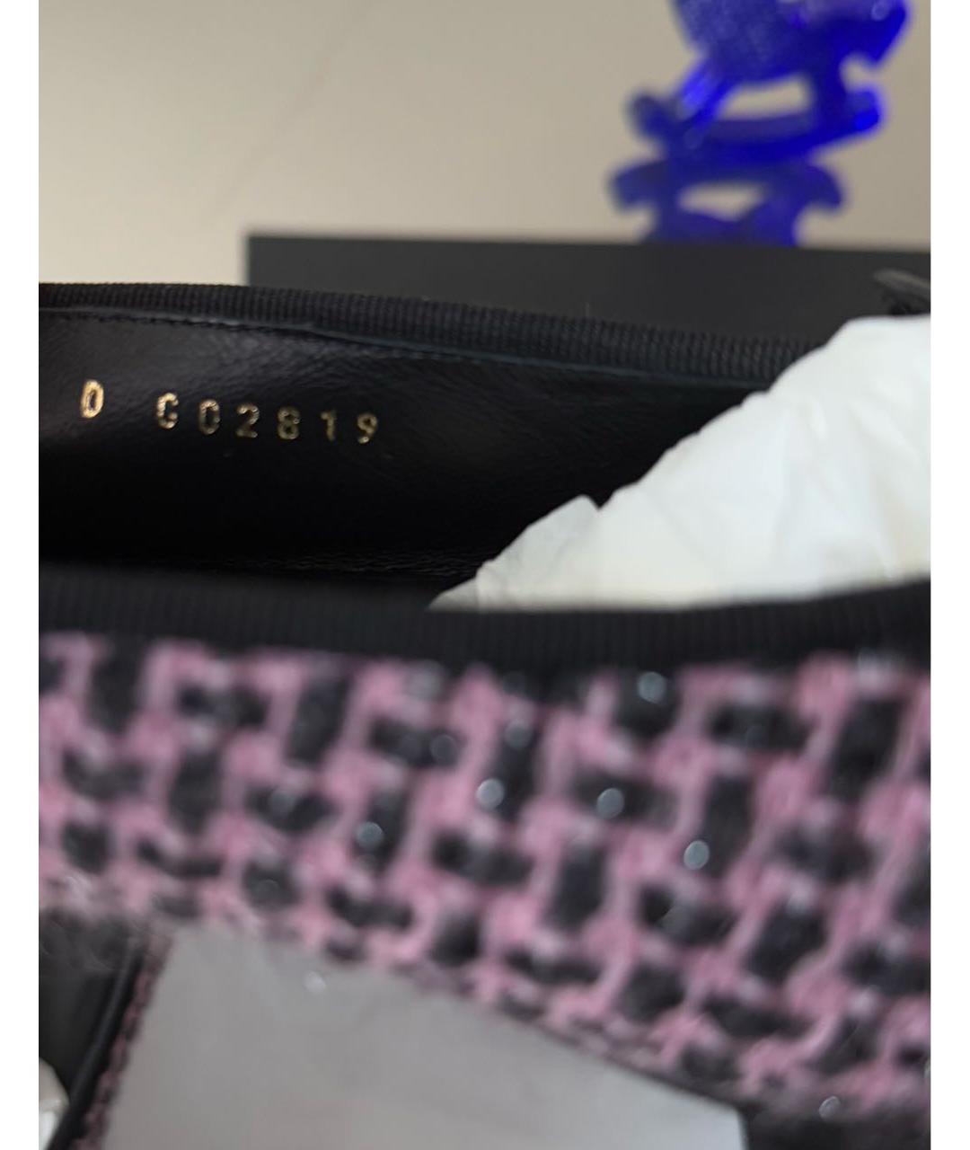 CHANEL Мульти текстильные балетки, фото 5