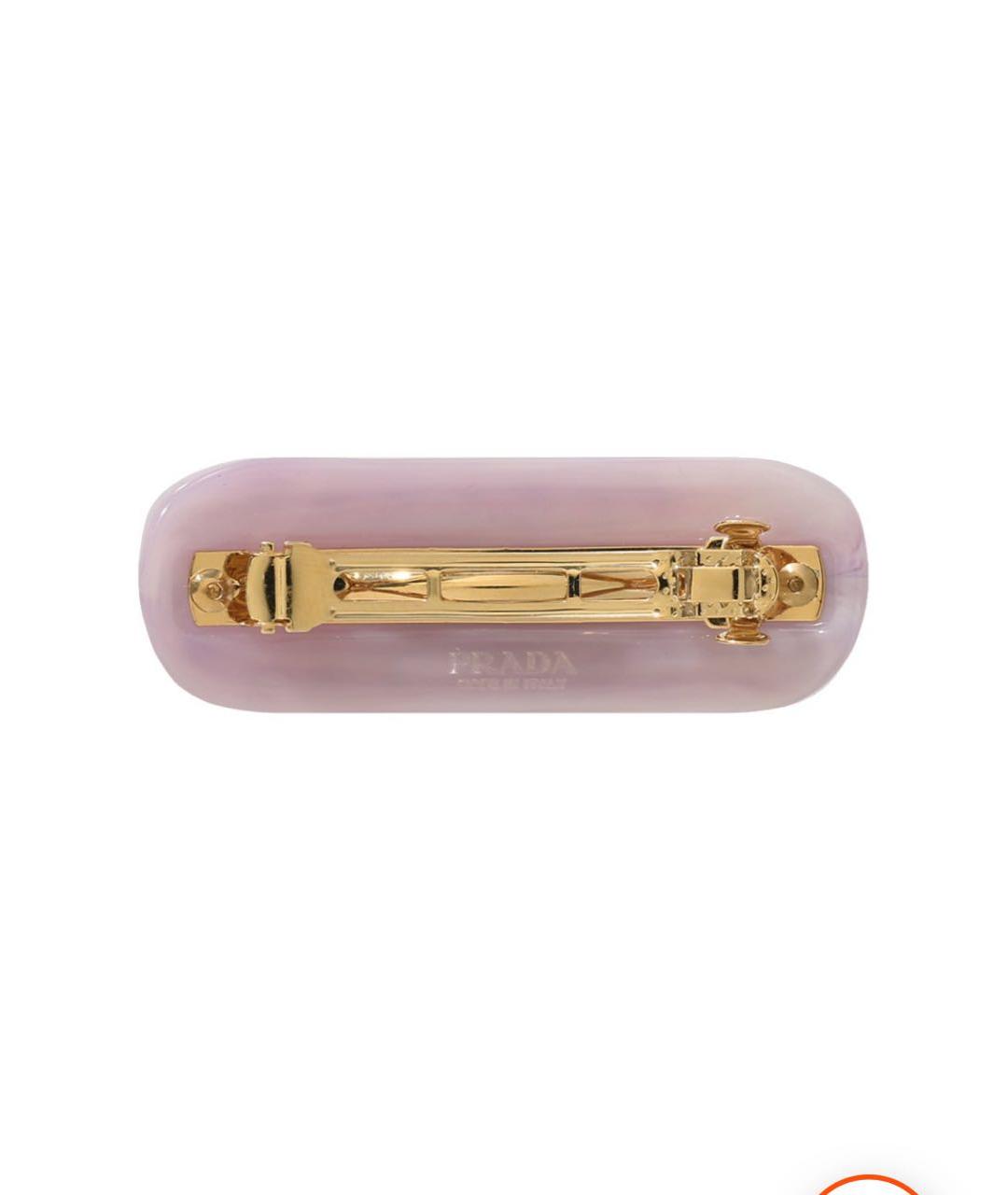 PRADA Фиолетовая заколка, фото 3
