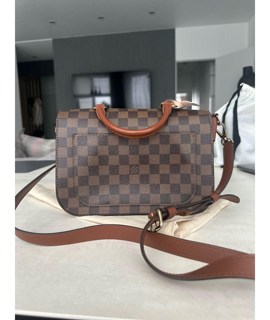 LOUIS VUITTON Коричневая сумка через плечо, фото 3